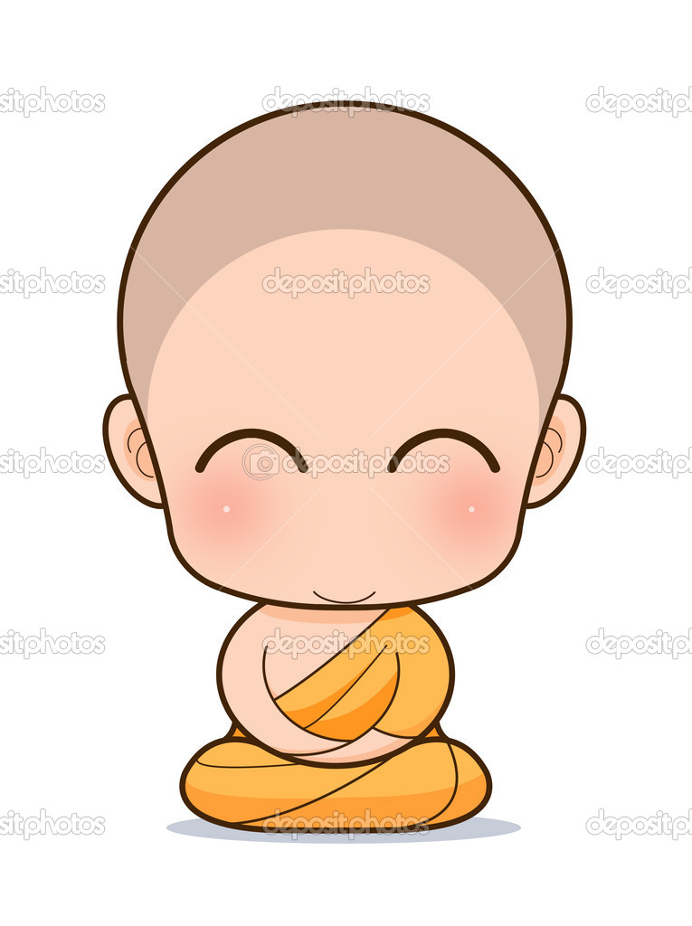 Buddhist Monk cartoon Stock Photo by ©Tharakorn 34816821 Buddhist Monk cartoon Stock Photo by ©Tharakorn 34816821