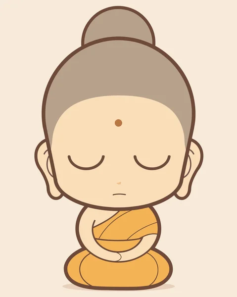 Buddhist — Stock Vector