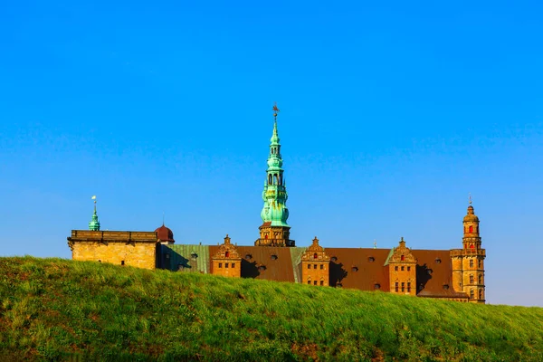 Kronborg Wspaniały Renesansowy Zamek Helsingor Dania Xvi Wieczny Zamek Danii — Zdjęcie stockowe