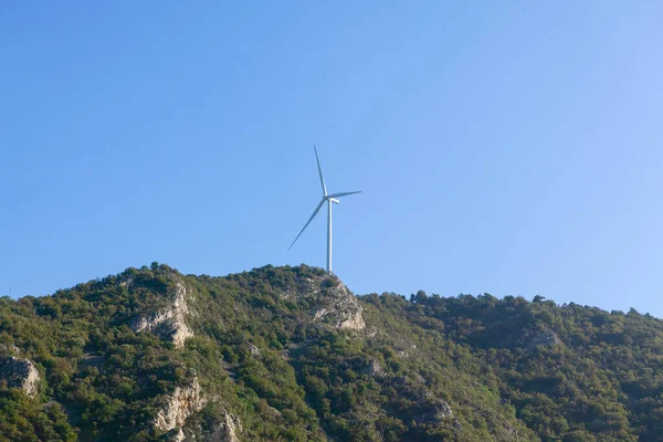 Wind Generator Mountain Windmill Peak — Stock Photo, Image