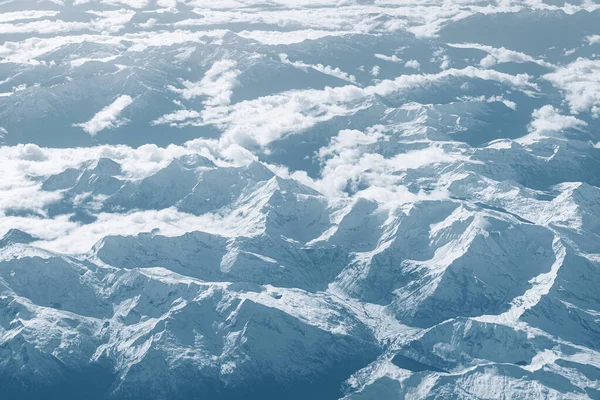 White Mountains View Snowy Mountains Summits — Foto de Stock