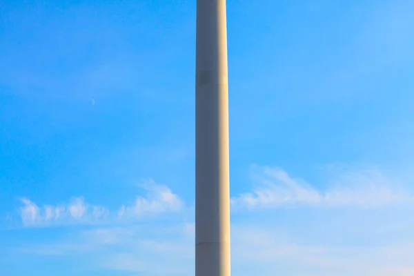 Pilar Gerador Vento Posto Energia Eólica — Fotografia de Stock