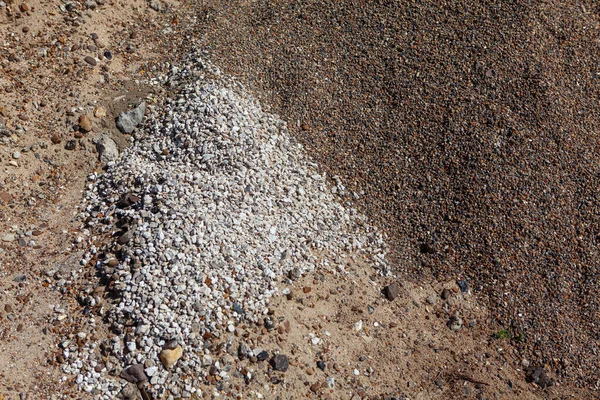 Gravel Pebbles Background Ground Stone Texture — 스톡 사진