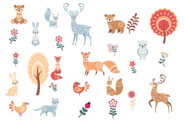 Sevimli hayvan unsurları tasarımı