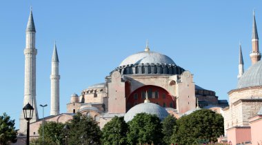 Ayasofya Camii ( İstanbul, Türkiye ).