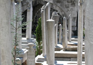 Old, Turkish, Ottomans cemetery