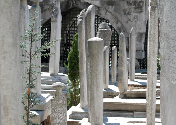 오래 된, 터키, 오토만 묘지 — 스톡 사진