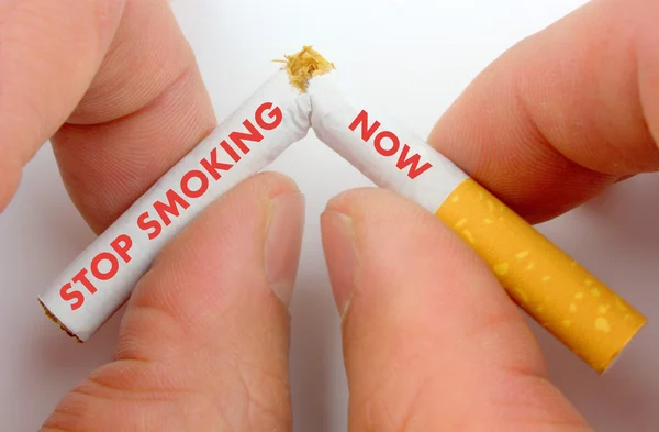 Stop smoking now — Stock Photo, Image