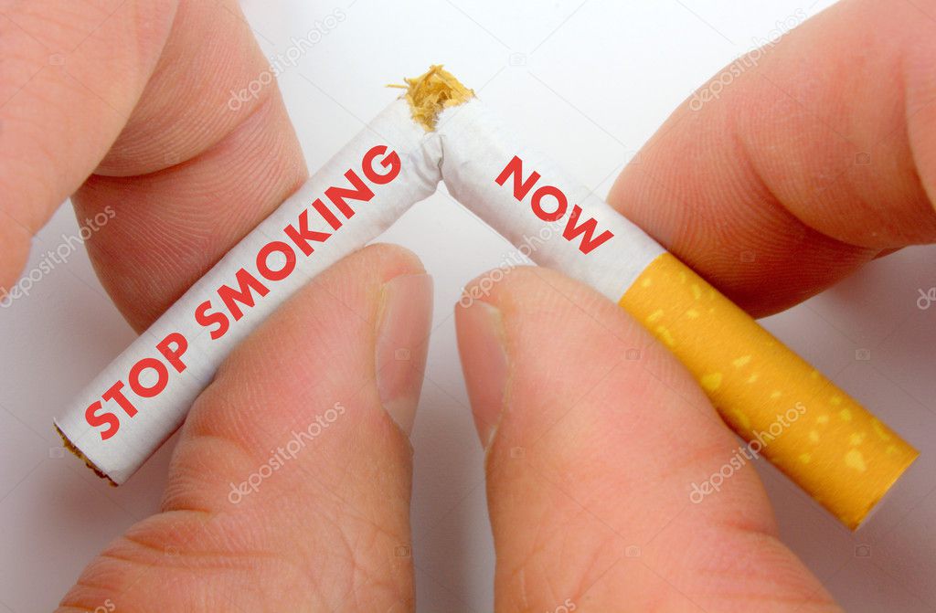 Stop smoking now