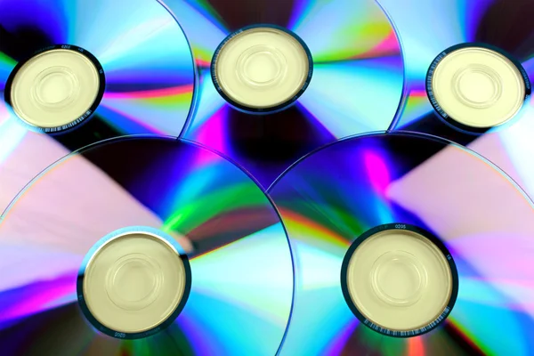Disco compacto, DVD, CD ROM — Foto de Stock