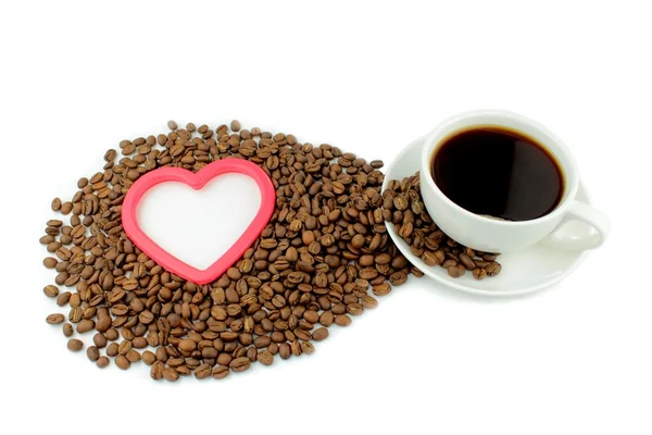 Ich liebe Kaffee — Stockfoto