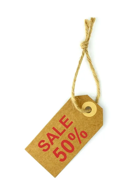 Sale tag — Stock Photo, Image