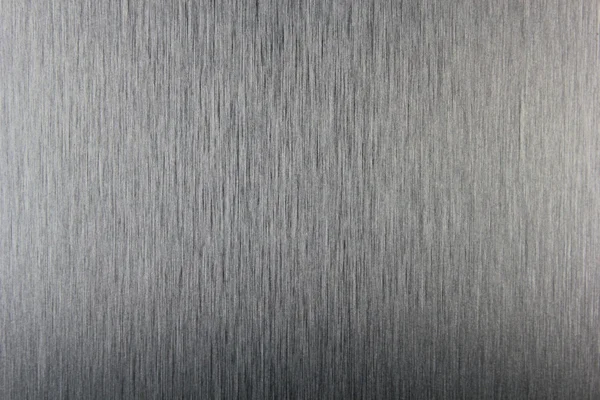 Brushed steel metal texture — Stock Photo, Image