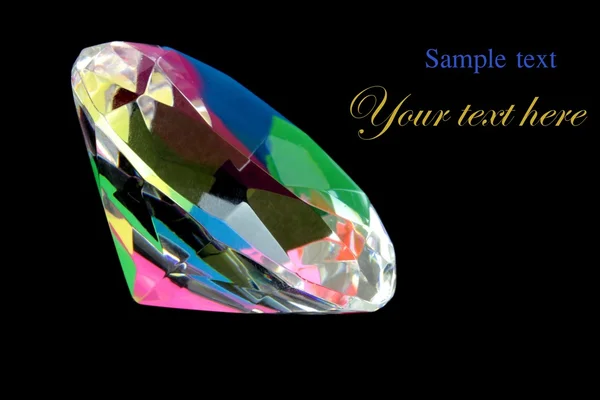 Colorful diamond — Stock Photo, Image