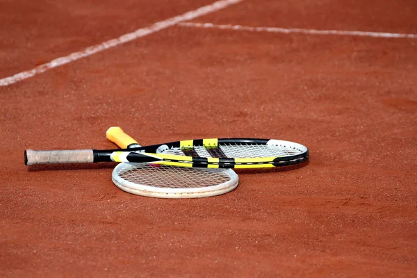 Tenis raketleri — Stok fotoğraf