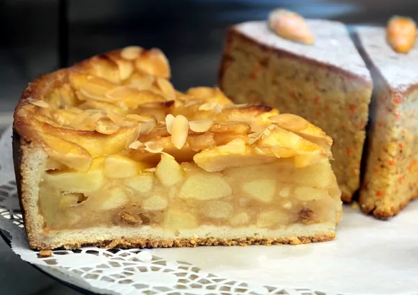 Délicieuse tarte aux pommes — Photo