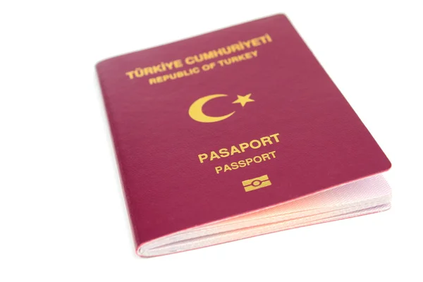 Turkse paspoort — Stockfoto