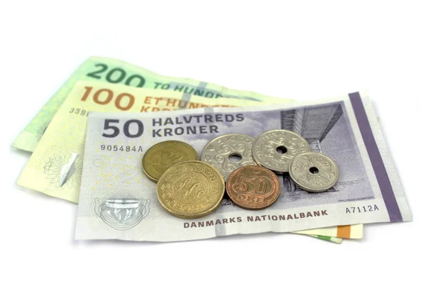 Danska kronor — Stockfoto