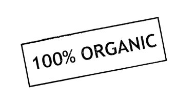 organik etiket damga