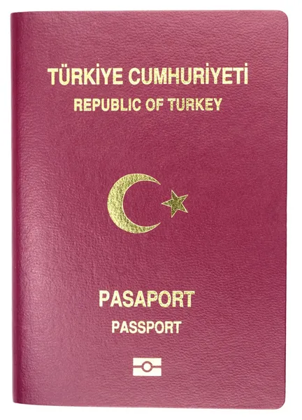 Паспорт Турции — стоковое фото
