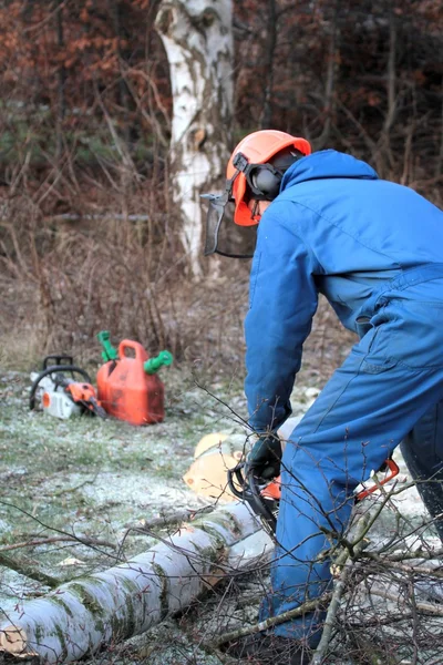 Chainsaw, — Stock Photo, Image