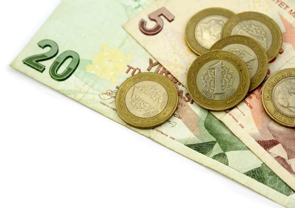Turkiska lira — Stockfoto