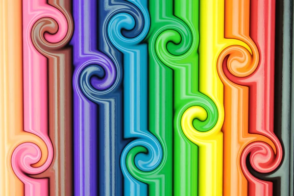 Renkli çubuklar — Stok fotoğraf