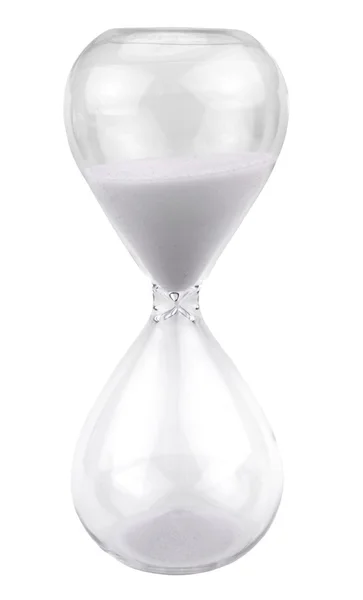 White hourglass Royalty Free Stock Images