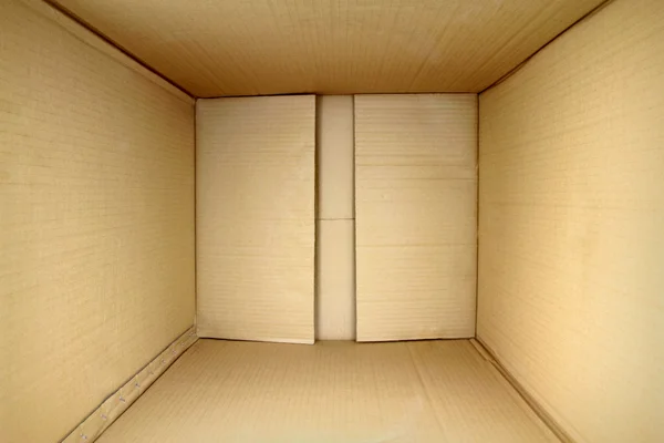 Tomma paketet box, Stockbild