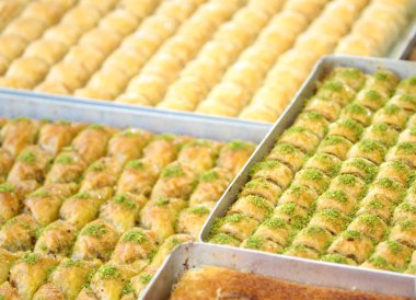 lezzetli Türk baklava