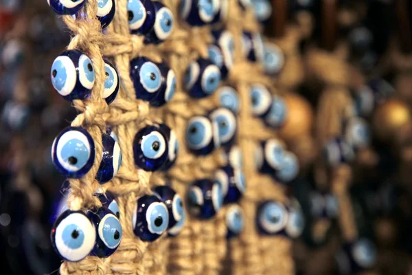 Turkish superstition evil eye beads — Stock Photo, Image