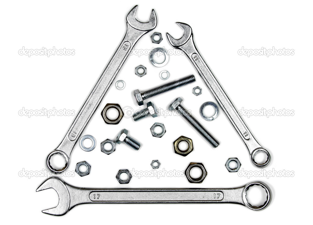 Wrenches, bolts, nuts, and washers