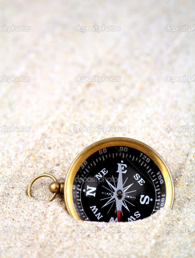 Old compass