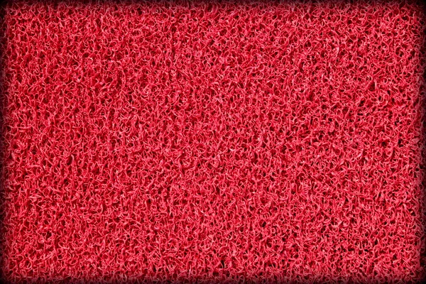 Surface de tapis de piscine en plastique rouge — Photo
