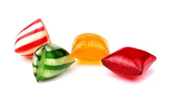 Colorful hard candies — Stock Photo, Image