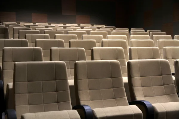 Κινηματογράφο ή το θέατρο καθισμάτων — Φωτογραφία Αρχείου