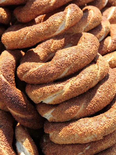 Turkse bagel (simit) — Stockfoto