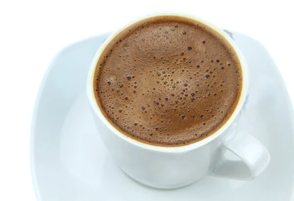 Foamy Turkish coffee — Stock Photo, Image