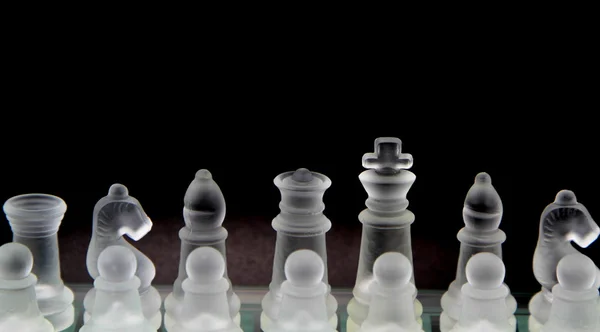 Échecs en verre — Photo