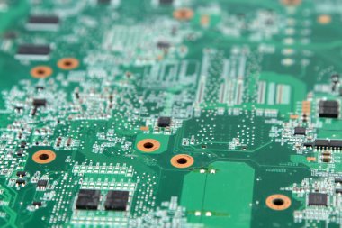 yeşil elektronik devre