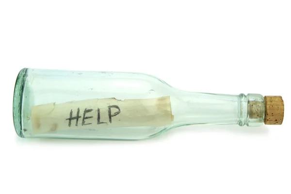 Message in a bottle — Stock Photo, Image