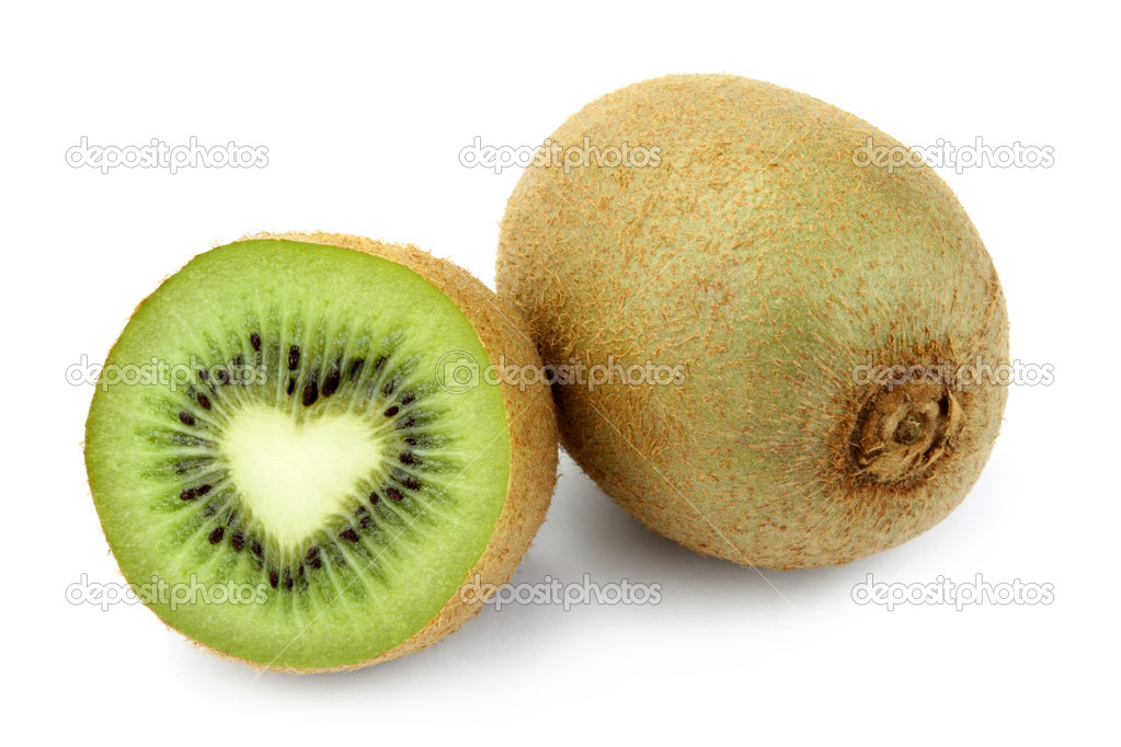 Kiwi fruit with heart shape. — Stock Photo © hayatikayhan 45282125