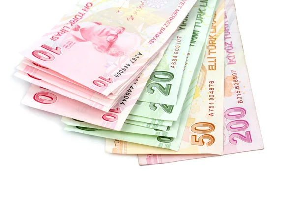Banconote turche. Lira turca (TL  ) — Foto Stock
