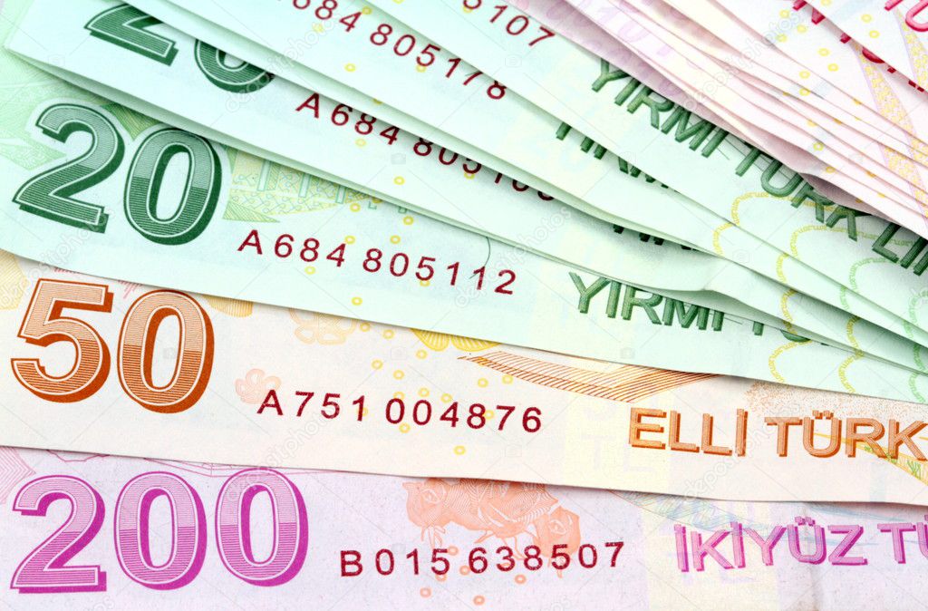 Turkish banknotes. Turkish Lira ( TL )