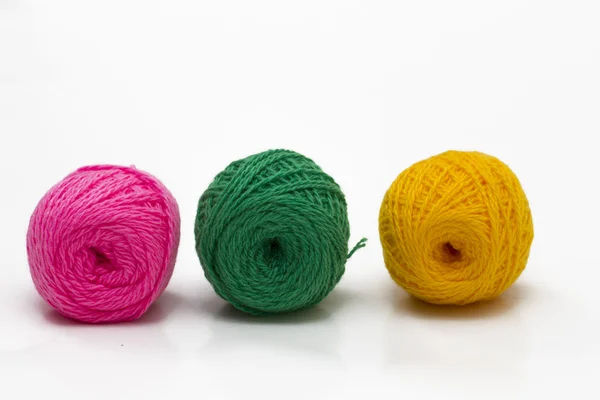Three tangle of thread — Stock Photo, Image
