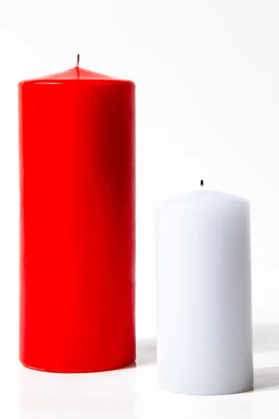 Two candles — Stock Photo, Image