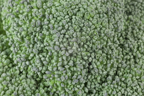 Background Image Texture Fresh Green Broccoli Inflorescence Close — Fotografia de Stock