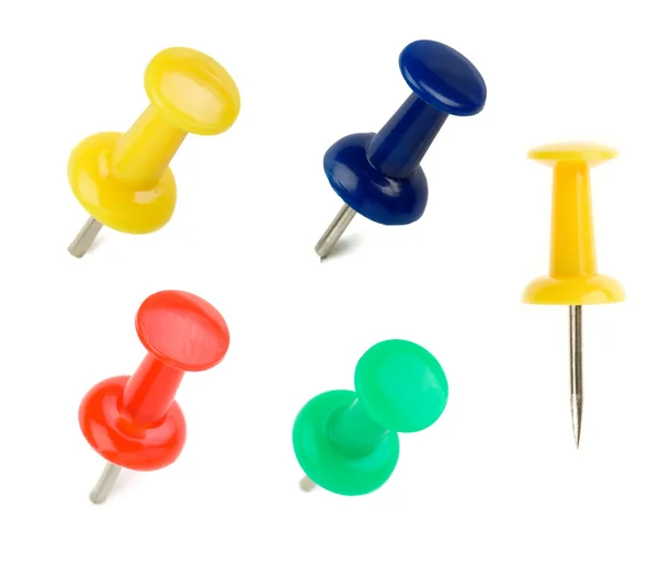 iğnenin üzerinde beyaz izole