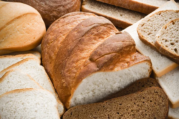 Assortimento di pane al forno — Foto Stock