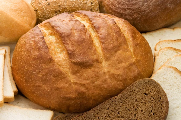 Assortimento di pane al forno — Foto Stock